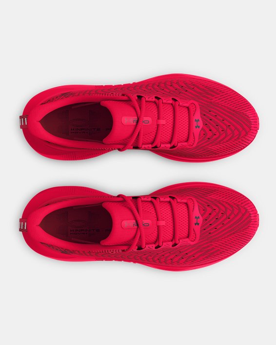Men's UA Infinite Pro Running Shoes in Red image number 2